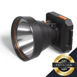 Senter Kepala 40W 60W cahaya terang USB type C baterai lithium tahan lama adaptor 5V2A | Senter Kepala LED 60 Watt Super Terang 3000 Lumens Jarak Hingga 500 Meter | Senter Kepala Portable Waterproof IPX65 | Senter Kepala Outdoor