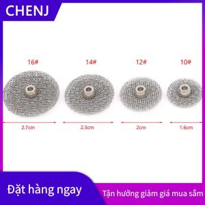 CHENJ 1 miếng lưới cho vòi phun gốm trắng hàn Tig đường kính 2.4mm 10 #12 #14 #16 #1.6cm 2cm 2.3cm 2.7cm Lưới