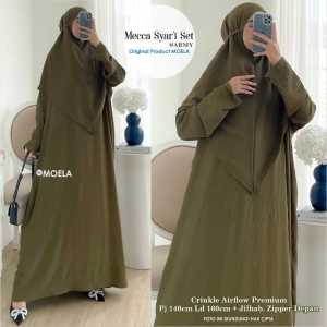 dress mecca syar`i ld 160 moela berlabel