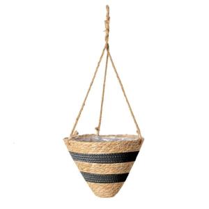 Woven Hanging Basket Multipurpose Organization Holder Supplies for Home Festival Holiday Party Decoration