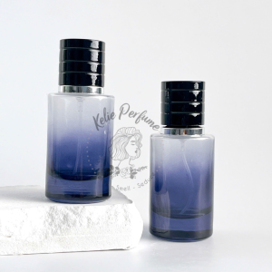 Vỏ rỗng Chai đựng nước hoa thủy tinh dung tích 30ml kiểu Sau ombre đen cao cấp thiết kế dày dặn vòi xịt phun sương.