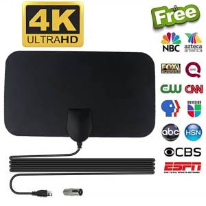 4K High Gain HD TV Digital AntennaHDTV Ground Wave TV Antenna DVB-T2 Receiver Antenna #