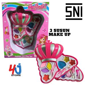 Mainan kosmetik Anak Perempuan 3 Susun Make Up Set