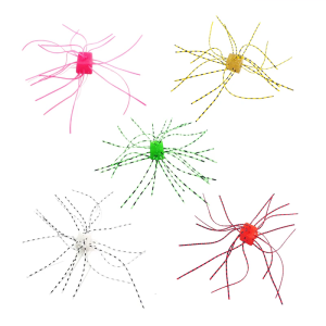 10ชิ้นเหยื่อหนวดแบบยืดหยุ่นเหยื่อน้ำเค็มน้ำจืดรูปทรงลูกเต๋าเหยื่อล่อปลาอุปกรณ์ตกปลาเหยื่อตกปลาปลอม