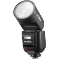 GODOX ORIGINAL V1 PRO V1PRO TTL LI-ON ROUND HEAD CAMERA FLASH & LED. 