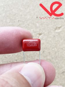 1000 BUAH MILAR 103 630V KAPASITOR MILAR 103J 630V MYLAR 630 VOLT ups stabilizer