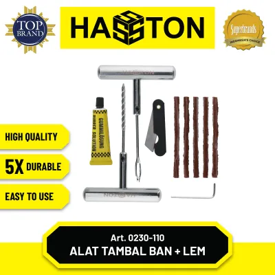 Hasston Alat Tambal Ban / Alat Tubles Ban / Tire Repair Kit (0230)