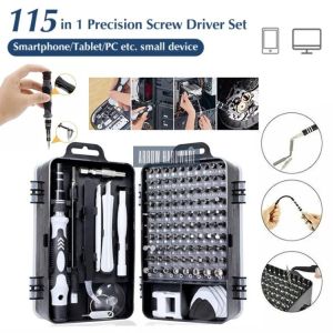 DEKES Magnetic precision multifunctional screwdriver set -115 pieces