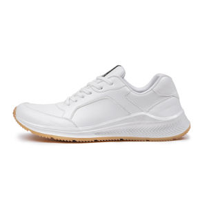 MORRIS WHITE GUM |ManNeedMe x NAZ| Sepatu Sneakers Pria Casual / Sepatu Running