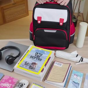 กระเป๋าโรงเรียนอนิเมะ Star Dome Railway กระเป๋าเป้สะพายหลังนักเรียนชายการ์ตูนคุณภาพสูง กระเป๋าสะพายไหล่คู่ผู้หญิงน้ำหนักเบา