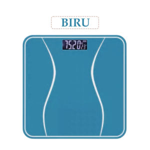 RTC-XY3107 Timbangan Badan 180kg LED Monitor Digital Free Baterai scale Kaca Anti Pecah Glass Body Fat Scale Kapasitas 180 Kg / 0.1Kg