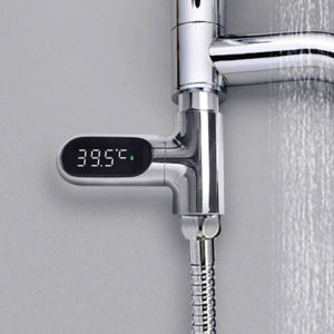 Universal Shower Head Hot Tub Water Temperature Monitor Electricity LED Display Bathing Temperature Meter Bathroom Accessories2026