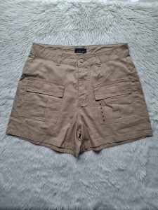 WOMENS REGULAR FIT CARGO SHORTS