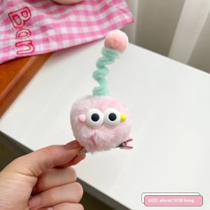 DEUKIO กิ๊บติดผมฤดูใบไม้ผลิเข็มกลัดติดผมฮาๆเครื่องประดับผมของเด็กน่ารัก