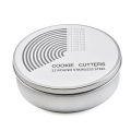 【12PCS 1"-4.4"】Metal Cookie Cutter Set, Round Cookie Cutters, Stainless Steel Circle Biscuit Pastry Cutters, Assorted Size Cookies-Cutter-12PCS/Set. 