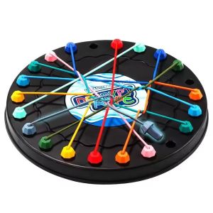 Kid Rope Knots Puzzle Board Game Color Line Twisted Connected Ropes Logic Thinking Table Game Parent Child Interactive Toy