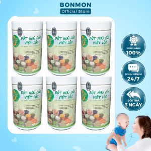 [FREESHIP - TẶNG QUÀ NGẪU NHIÊN] Sỉ 6 Hộp Ngũ Cốc Việt Lộc Bột Ăn Dặm Việt Lộc Tự Chọn - BONMON Store