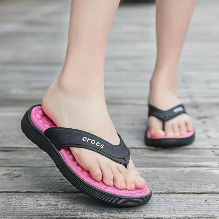 New Crocs slippers for women for all seasons slippers Lazada PH