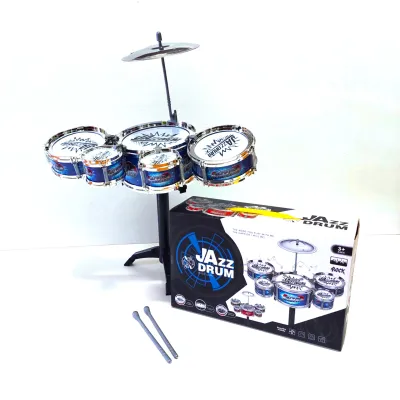 Drum Set ชุดกลอง ของเด็กเล่น ของเล่น อย่างดี กลอง พร้อม อุปกรณ์ สินค้า ตรงปก พร้อมส่ง ส่งเร็ว จากไทย 6691