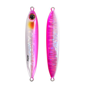 Jigging Pro 40g 60g chậm blatt Đúc Mỏng bờ mồi Jig kim loại đúc dài Jig Mồi Câu Cá
