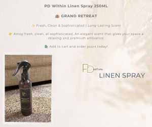 PD Within Linen Spray 250ML Grand Retreat Scent