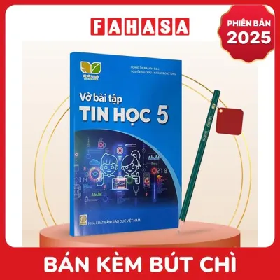 Sách Giáo Khoa Vở Bài Tập Tin Học 5 (Kết Nối) (Phiên Bản 2025) - Kèm Bút Chì