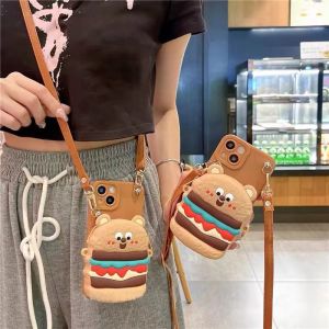 เคสแบบกระเป๋าสตางค์สำหรับ Vivo V40 V30 V29 V27 V27E V25E V23E V25 V23 5G V21E V21 V30E SE V19 V17 V11i นีโอ V15 S1 X50 X60 X70 X80 V20 X100โปร Y52 Y73 Y72 Y77 T1 5กรัมเคสโทรศัพท์เนื้อนิ่ม TPU กระเป๋ากระเป๋าเงินเหรียญการ์ตูนหมีน่ารักหรูหรา