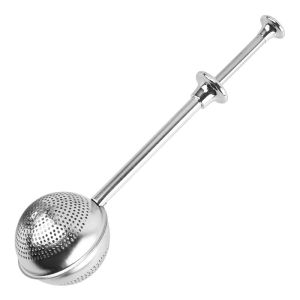 Stainless Steel Tea Infuser Strainer Long-Handle Fine Mesh Tea Interval Diffuser for Bulk Tea