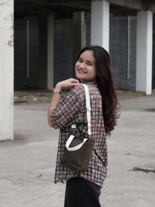 SATU ALAT Tas Selempang CANDY 100% Canvas Premium Tebal Tas Kanvas