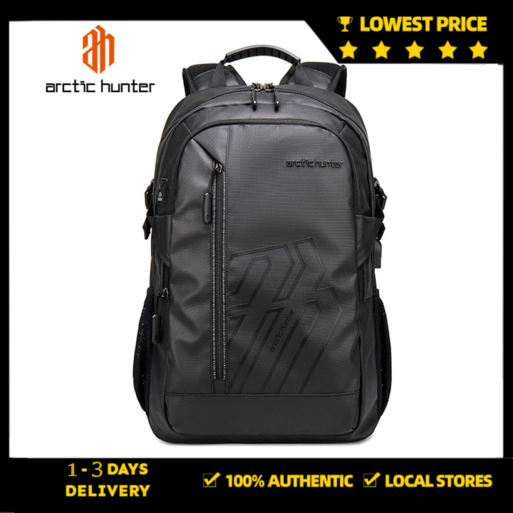Arctic Hunter Waterproof Anti Theft High Quality Mens's Backpack And  Women's Backpack With Laptop Compartment for 15-17inch And USB Charging Men  Large