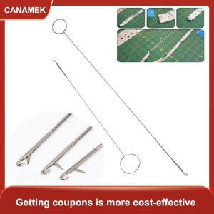【CANAMEK 】 DIY Metal Sewing Loop Turner Hook for Turning Fabric Tubes Straps Belts Strips