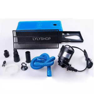 Máy Bơm Lọc Nước Hồ Cá RS 9800 30W hút cặn bể cá hút phân cá siêu sạchdòng chảy 2100L/Hr tích hợp sẵn máy bơm nước + máng lọc tiện dụng