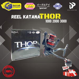 Reel Pancing Ul Katana Thor 1000-3000 12+1 bb Power Handle