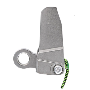 Small Outdoor Safety Arrestors Stainless Steel Texture for Vertical Cave Exploration and Professional Mountaineering
