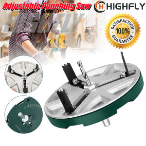 Adjustable Hole Saw Diameter 45-130 mm for Sawing Various diameters During refurbishment and Interior Works