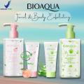 {BPOM} BIOAQUA Niacinamide Brightening & Smooth \ Nourishing Facial 100gr \ Body 350gr Exfoliating Gel. 