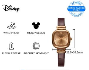 Disney Womens Watch Girls  Women Fashion premium bracelet watch compact watch waterproof watch