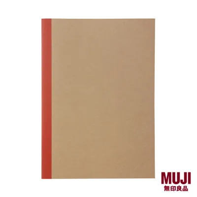 MUJI Notebook / Plain / Beige