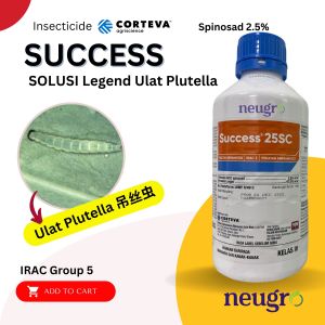 Corteva Success 25SC (1L) Racun Ulat Plutella Kutu Trip Cili Sawi Terung Spinosad 2.5% Insecticide Control Plutella Thrips Chilli Eggplant 小菜蛾 蓟马杀虫剂