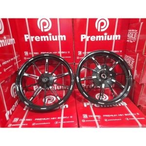 Velg Racing PREMIUM VD-P10 Palang 10 Ukuran 185 215 Ring 14 Beat Vario 110 Scoopy Old Spacy Genio Set Depan Belakang Original