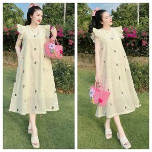 ĐẦM VÁY   CÔNG SỞ DỰ TIỆC HOTTREND -ĐẦM BẦU XINH THIẾT KẾ