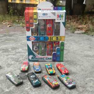KEMASAN BARU | Mainan Mobil Mobilan Isi 8 pcs SY6 185 Mobil Die Cast Metal Racing Car Metal Murah | Mainan Koleksi Anak Mobil Mobilan Sport Car Tanpa Baterai Fashion Terbaru | Mainan Mobil Anak Jalan Manual Bermotif Keren