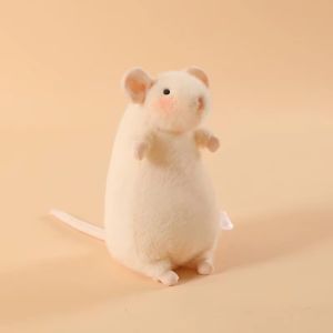 LIVELYS 15/21CM Rat Plush Toys Bag Charn Stuffed Animal Mouse Pendant Cartoon Keychain Stuffed Mouse Doll Funny Gifts