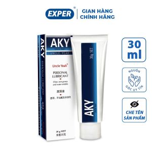 Gel bôi trơn AKY 30ml gel bôi trơn nội địa Trung gốc nước tăng khoái cảm kéo dài thời gian