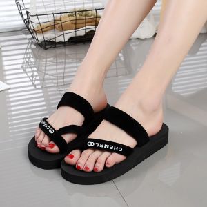 [Free Shipping] Summer WomenS Sandals Fashionable Plus-Size With A Wedge Heel Design Non-Slip Casual Thick-Soled And Suitable For The Beach