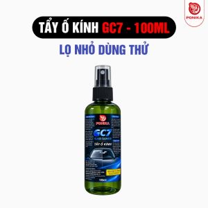 Dung Dịch Tẩy Ố Kính Ô Tô Ponika GC7 500ml - Tẩy Cặn Canxi Vết Nước Mưa Màng Dầu