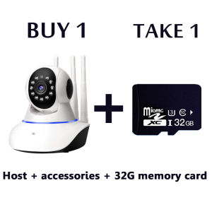 【MIDORI】V380 PEO CCTV Camera Buy 1 Take 1 IP Cam Wireless Wifi Connect To Cellphone Security Video Ipcam Wireless Security Camera With 3 Antenna Baby Monitor Two-Way Audio V380 Camera Outdoor