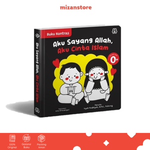 Bentang Kids - Buku Anak Kontras Aku Sayang Allah Aku Cinta Islam Boardbook Anak 0+ - Mizan