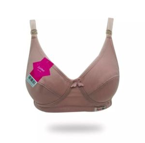 Sport Bra Lutino Jumbo Tanpa Busa Kawat Cup Besar Kait 3 Katun Menyerap Keringat