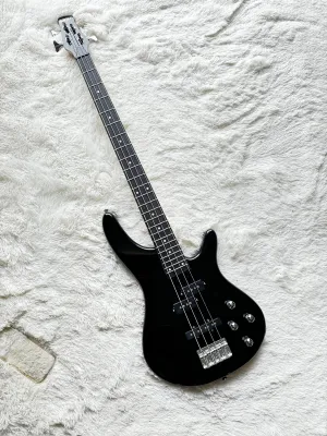 Ibanez GRG200 Electric Bass 4-String Bass Guitar Black Professional Bass